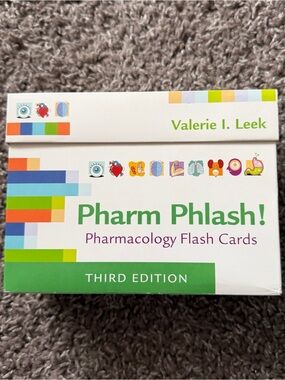 Pharm Phlash Pharmacology Flash Cards 3rd Edition NCLEX Study Set